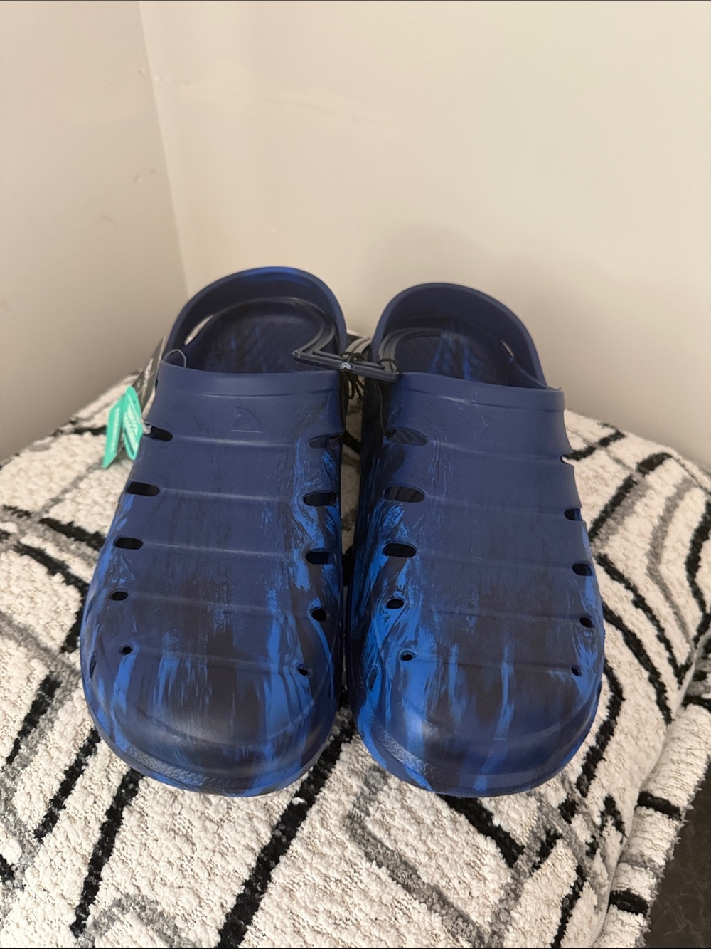 Men's Blue Water Clog - Lightweight Slip-On Water Shoes